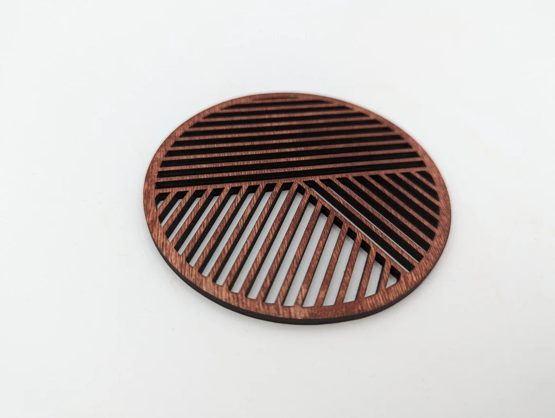 Getränkeuntersetzer Set "Zeitlos"